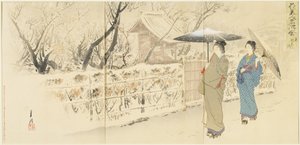 Garyo-bai Plum in Kameido, December 1895