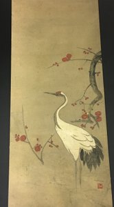 Red Plum Branch and a Crane