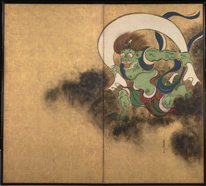 The Wind God (Right Part of Two-Fold Screens Wind God and Thunder God)