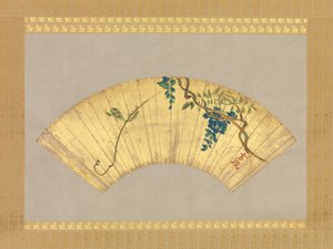 Wisteria by Ogata Korin