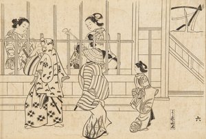 Album - Pleasures of the Northern District. Yoshiwara - from the life of Yoshiwara / Hokuri yugicho by Okumura Masanobu