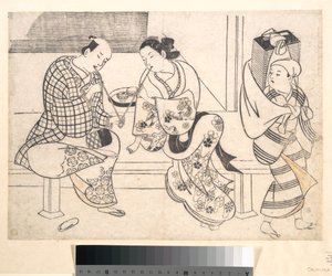 Amorous Couple by Okumura Masanobu