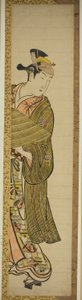 The Actor Sanogawa Ichimatsu I in an Unidentified Role by Okumura Masanobu