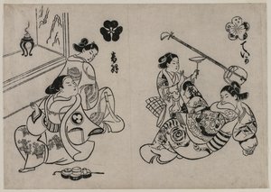 Three Courtesans with a Client