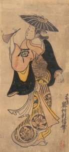 Actor Sanjo Kantaro 1697-1763 as a Woman, ca. 1730