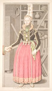 A Virgin in Bridal Dress