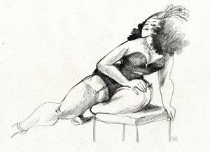Curvy Pinup Glamour by Olga Skomorokhova