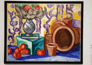 Still life with tomatoes