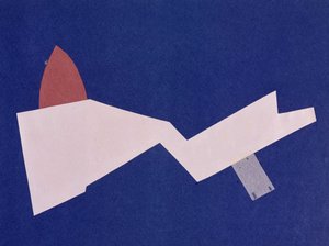 Universal War: Collage work by Olga Rosanova, January 1916