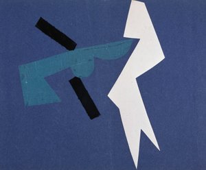 Universal War: Collage work by Olga Rosanova, January 1916