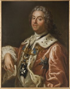 Portrait of Carl Gustaf Tessin by Olof Arenius