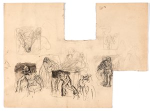 Studies of an Old Man by Oluf Hartmann