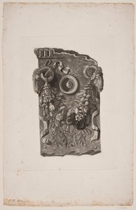 Ancient Architectural Fragment by Oluf Olufsen Bagge