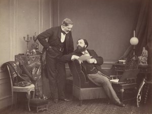 Louis Robert and Olympe Aguado by Olympe Aguado