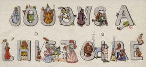 Playing History in Illustrated Lettering by Onfray de Breville Job