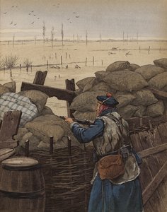 The Marine Fusilier by Onfray de Breville Job