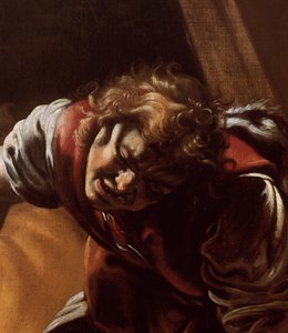 David (Detail) by Orazio Borgianni