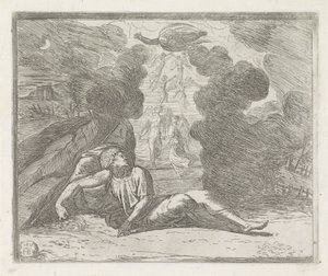 Dream of Jacob Paintings in the Loggia of Raphael (series title) by Orazio Borgianni