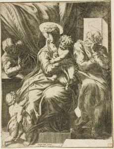 The Holy Family by Orazio de Santis
