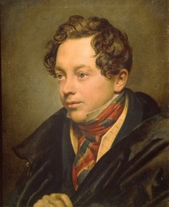 Portrait of the Artist Pyotr Basin by Orest Adamovich Kiprensky