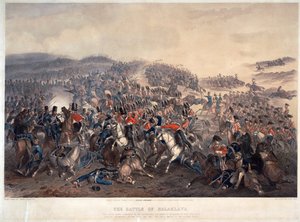 The Battle of Balaclava on 25 October 1854 by Orlando Norie