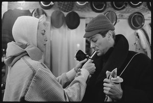 Janet Leigh and Tony Curtis at the Winter Olympics, Squaw Valley, California by Orlando Suero