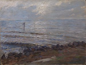 Sunlight over the Sea by Oscar Björck
