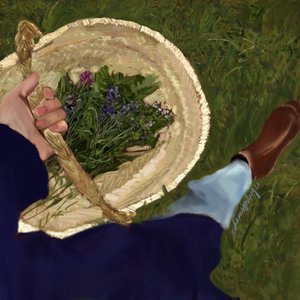 Basket of Wildflowers by Osheensgallery