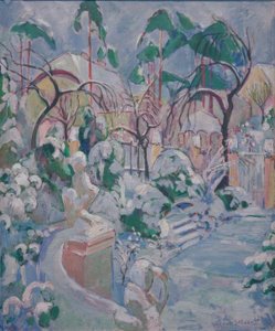 Garden in the Snow