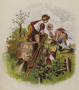 Group of children playing outdoors