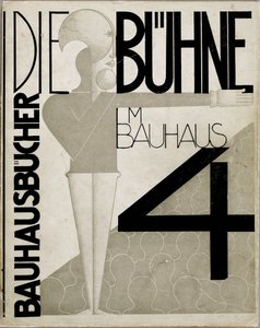 Cover design The stage at the Bauhaus, 1925 by Oskar Schlemmer