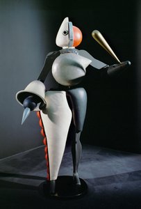 The Abstract, Figurine from The Triadic Ballet by Oskar Schlemmer