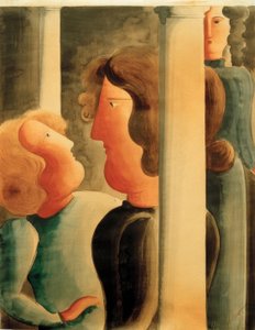 Between Columns by Oskar Schlemmer