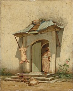 An Ottoman Butcher by Osman Hamdi Bey
