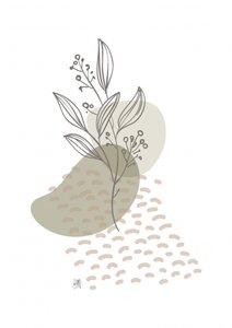 Botanical Line Study
