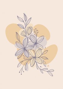 Gentle Floral Lines