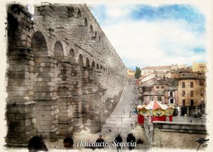 Roman Aqueduct Segovia