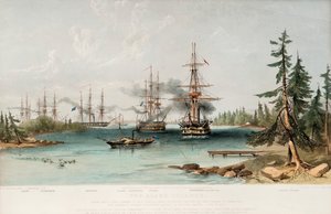 The Aland Islands on July 22, 1854 by Oswald Walters Brierly