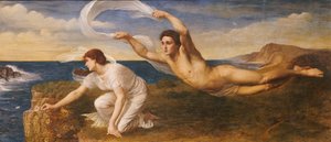 Boreas and Orithyia by Oswald von Glehn