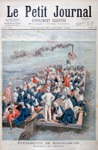 Events in Madagascar: The Repatriation of French troops by Oswaldo Tofani