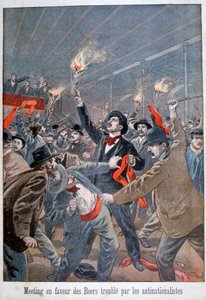 Meeting in Favour of Boers Disturbed by the Anti-Nationalists by Oswaldo Tofani