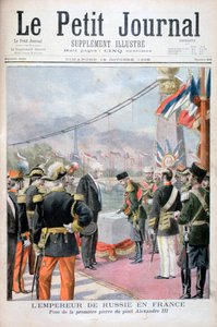 Nicholas II of Russia and Félix Faure, President of the French Republic