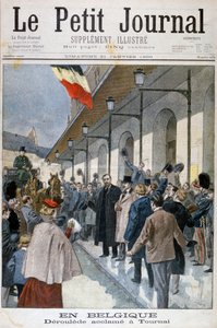 Paul Déroulède Arriving in Exile in Tournai, Belgium by Oswaldo Tofani
