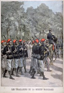 Riflemen, France by Oswaldo Tofani