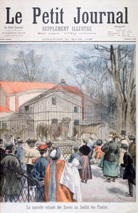 The new wildcat house at the Jardin des Plantes, Paris, 1895 by Oswaldo Tofani