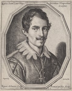 Gianlorenzo Bernini by Ottavio Leoni