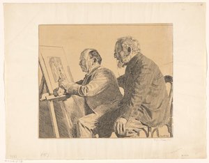 Art Connoisseurs by Otto Greiner (signed by artist)