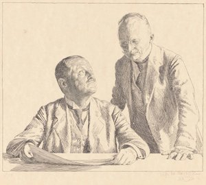 Double Portrait of the Collectors Guido von Usedom and Gustav von Houwald