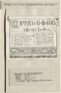 Catalogue of My Paintings at J. W. Sargents, Cleveland, December 17th, 1877 by Otto H. Bacher