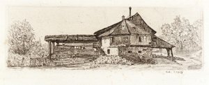 Danube, an Old Mill by Otto H. Bacher